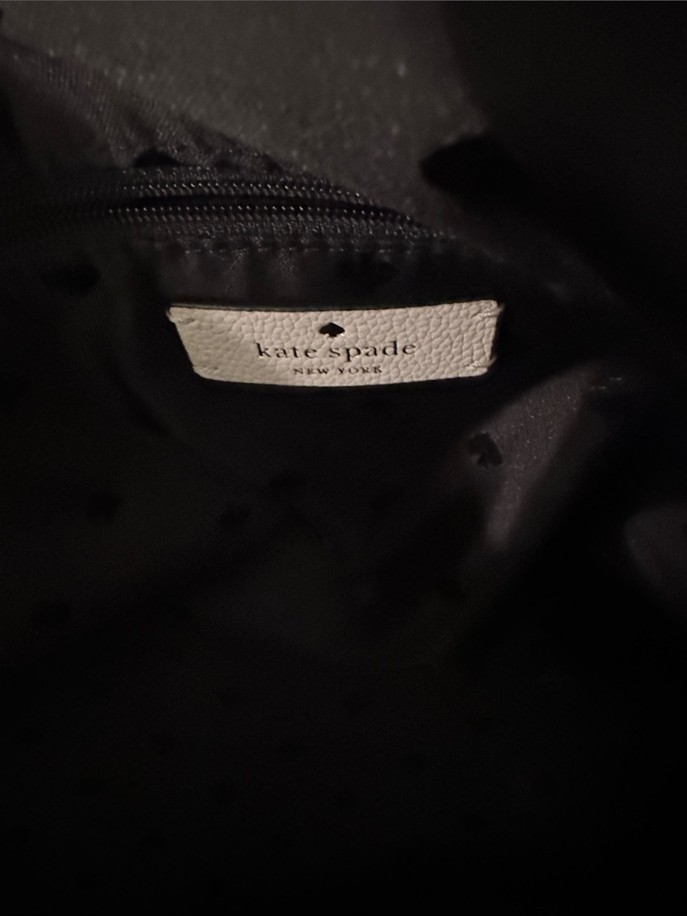 kate spade Black and White Colorblock Leather Tote - Picture 5 of 5